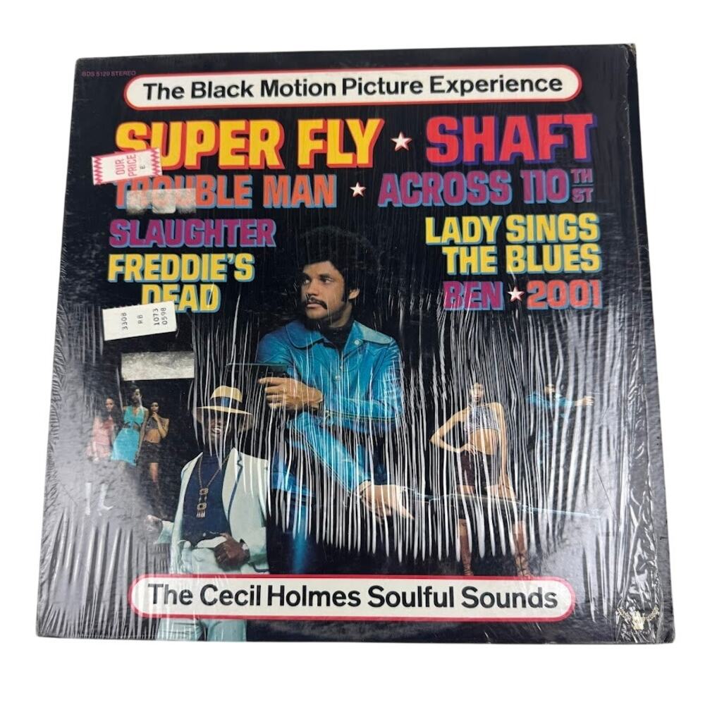 Cecil Holmes Soulful Sounds The Black Motion Picture Experience LP 1973 BDS 5129